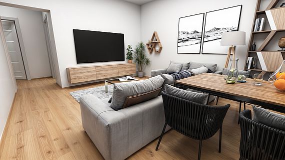 Byt Sukova Blansko - vhled 1